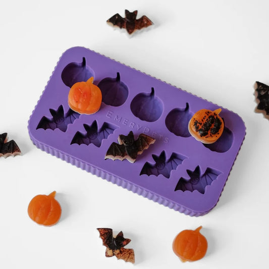 🦇🎃 Bat & Pumpkin Treat Mold 🎃🦇