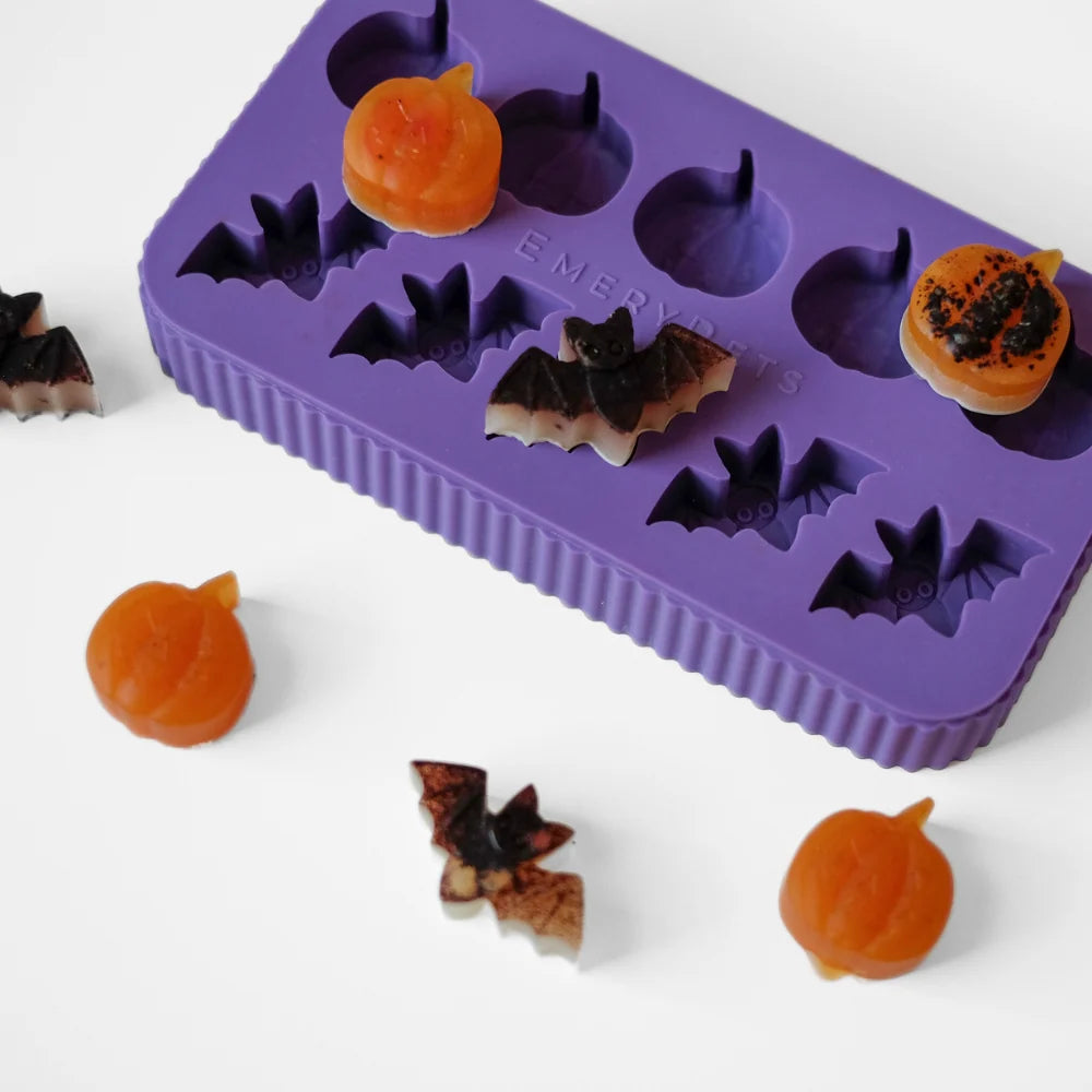 🦇🎃 Bat & Pumpkin Treat Mold 🎃🦇