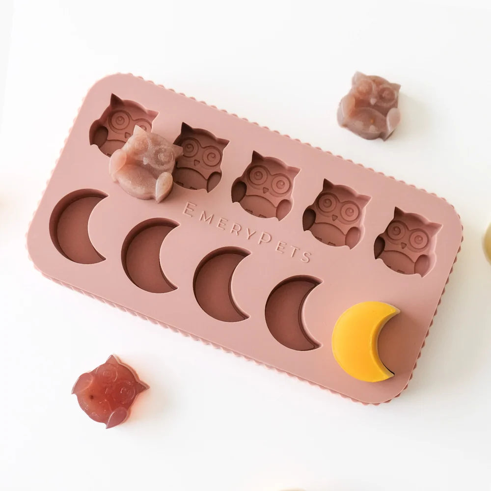 🦉🌙 Owl & Moon Treat Mold 🌙🦉
