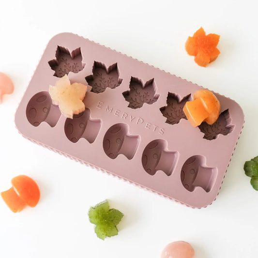 🍂🍄 Leaf & Mushroom Treat Mold 🍄🍂