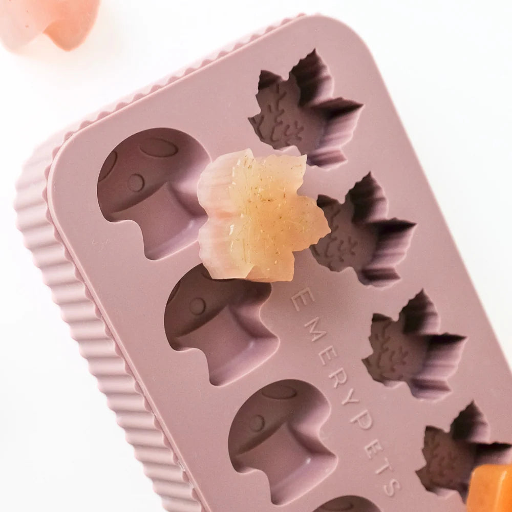 🍂🍄 Leaf & Mushroom Treat Mold 🍄🍂