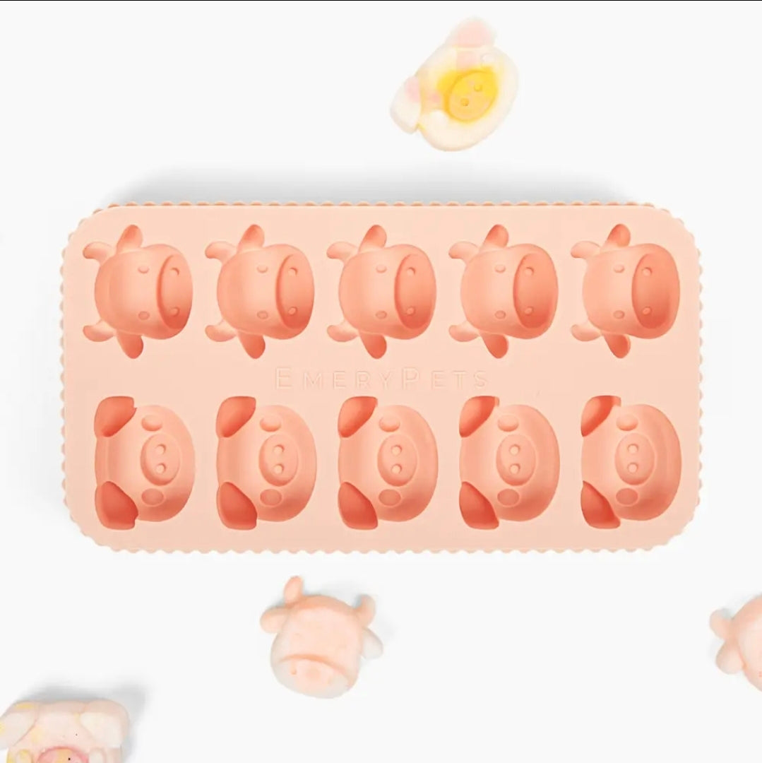 🐷🐮 Pig & Cow Treat Mold 🐮🐷