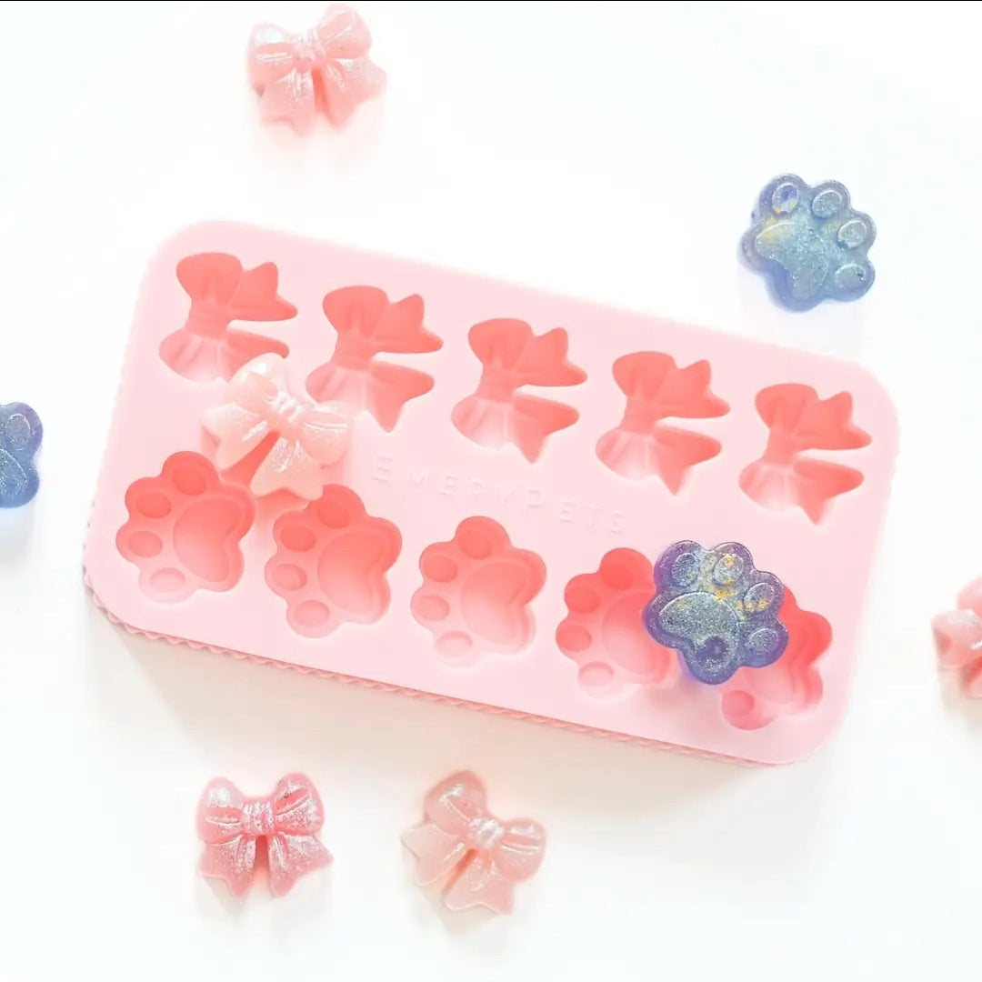 🎀🐾 Bow & Paw Treat Mold 🐾🎀