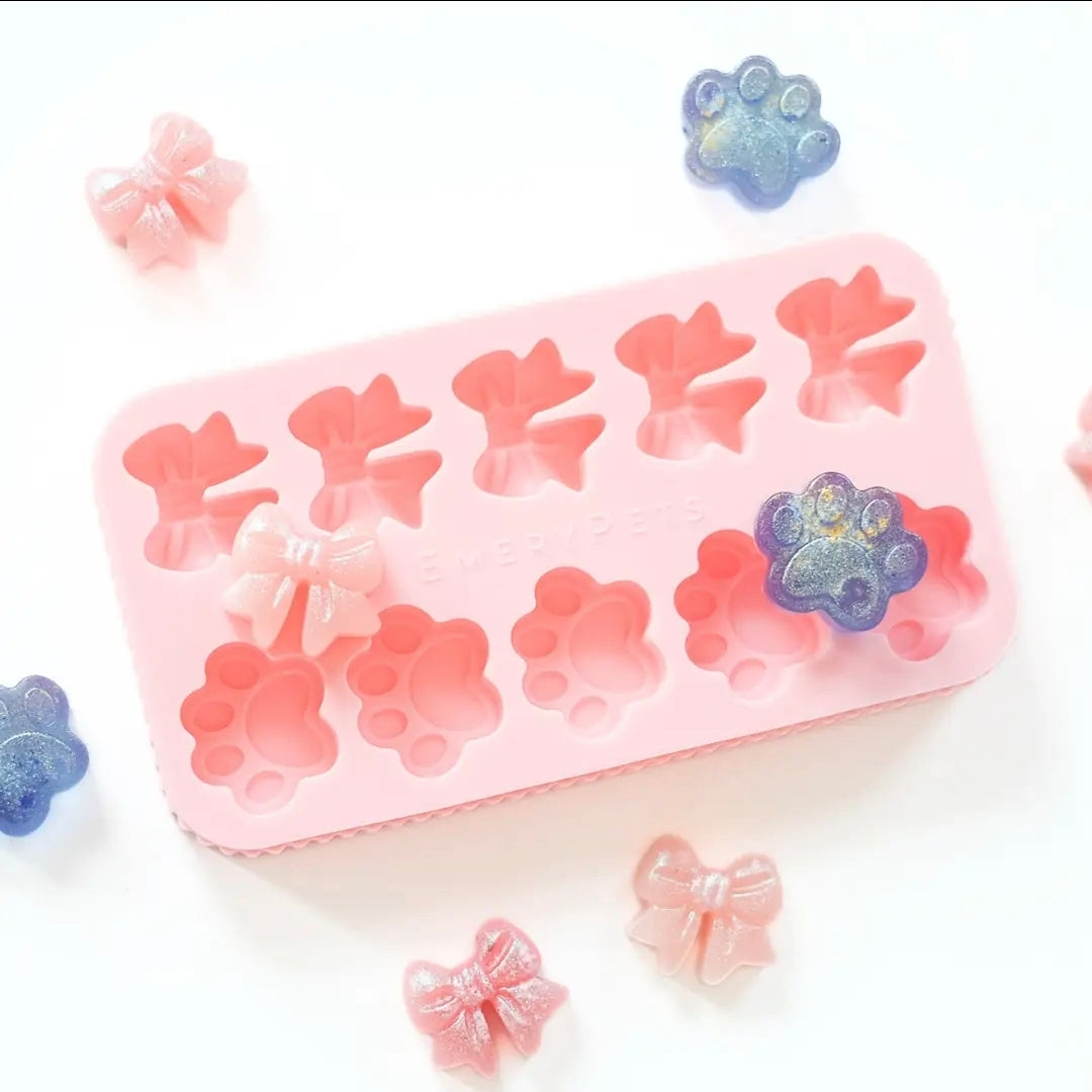 🎀🐾 Bow & Paw Treat Mold 🐾🎀