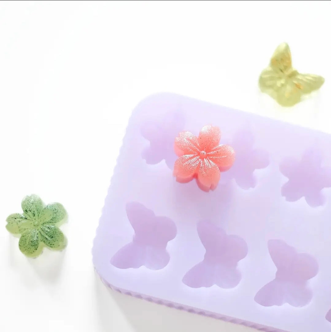 🦋🌸 Butterfly & Sakura Treat Mold 🌸🦋