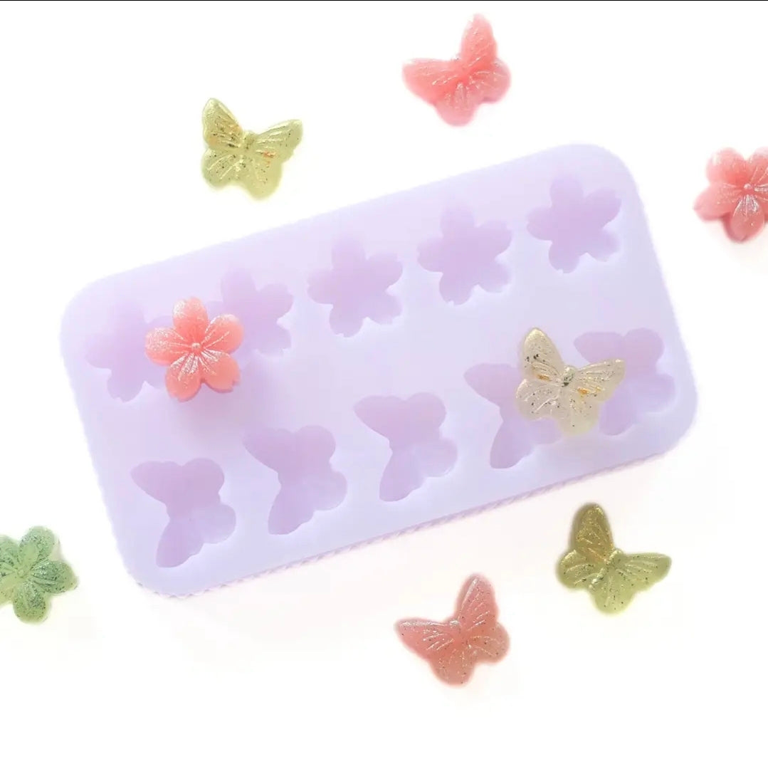 🦋🌸 Butterfly & Sakura Treat Mold 🌸🦋