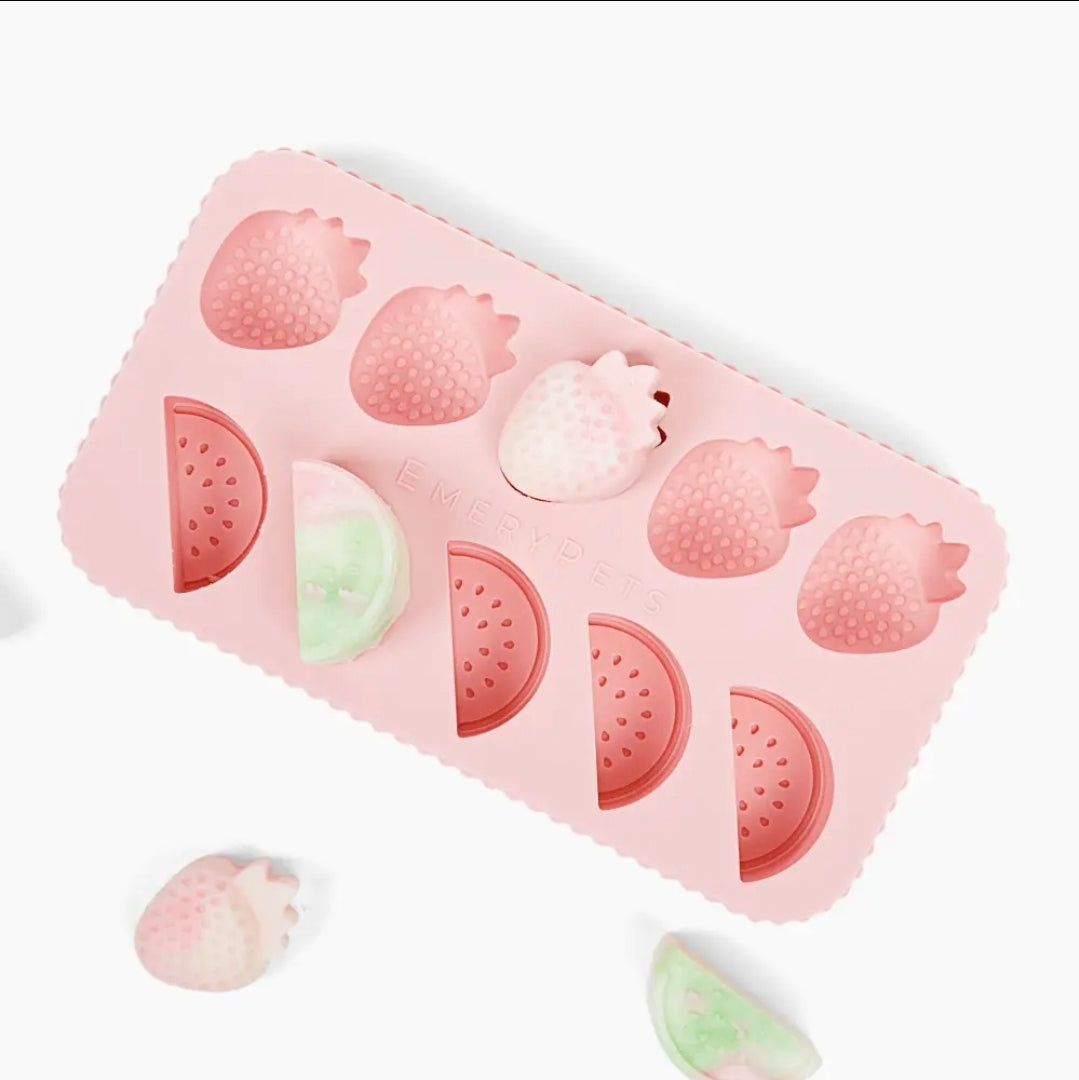 🍉🍓 Watermelon & Strawberry Treat Mold 🍓🍉