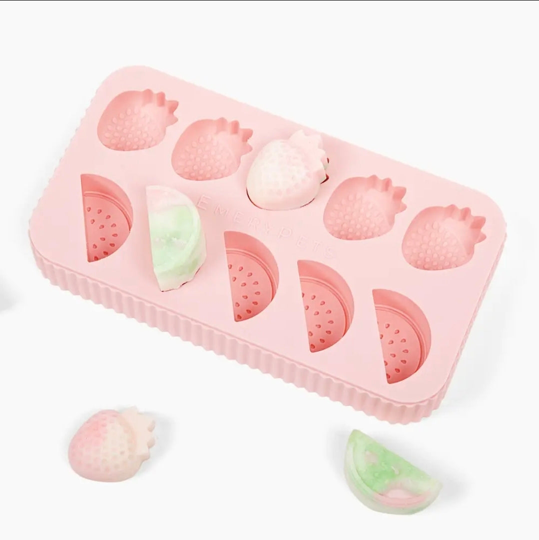 🍉🍓 Watermelon & Strawberry Treat Mold 🍓🍉