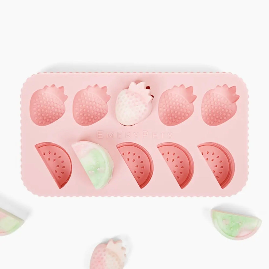 🍉🍓 Watermelon & Strawberry Treat Mold 🍓🍉