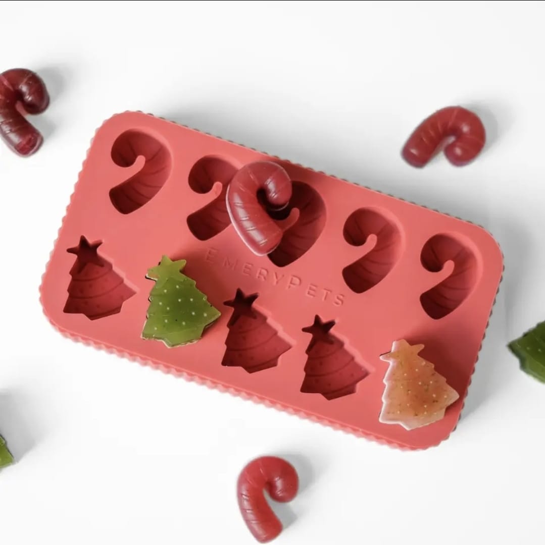 🎄🍭 Tree & Candy Cane Treat Mold 🍭🎄