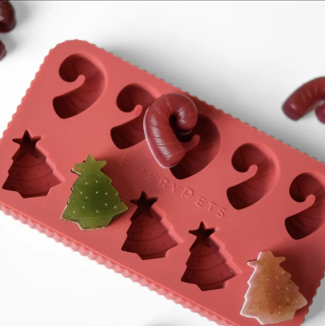 🎄🍭 Tree & Candy Cane Treat Mold 🍭🎄