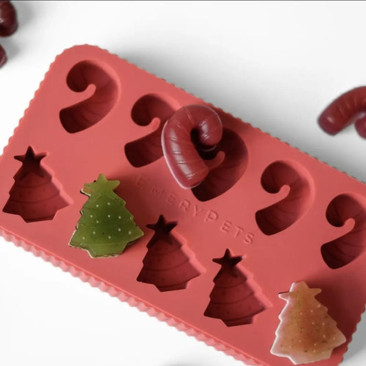 🎄🍭 Tree & Candy Cane Treat Mold 🍭🎄