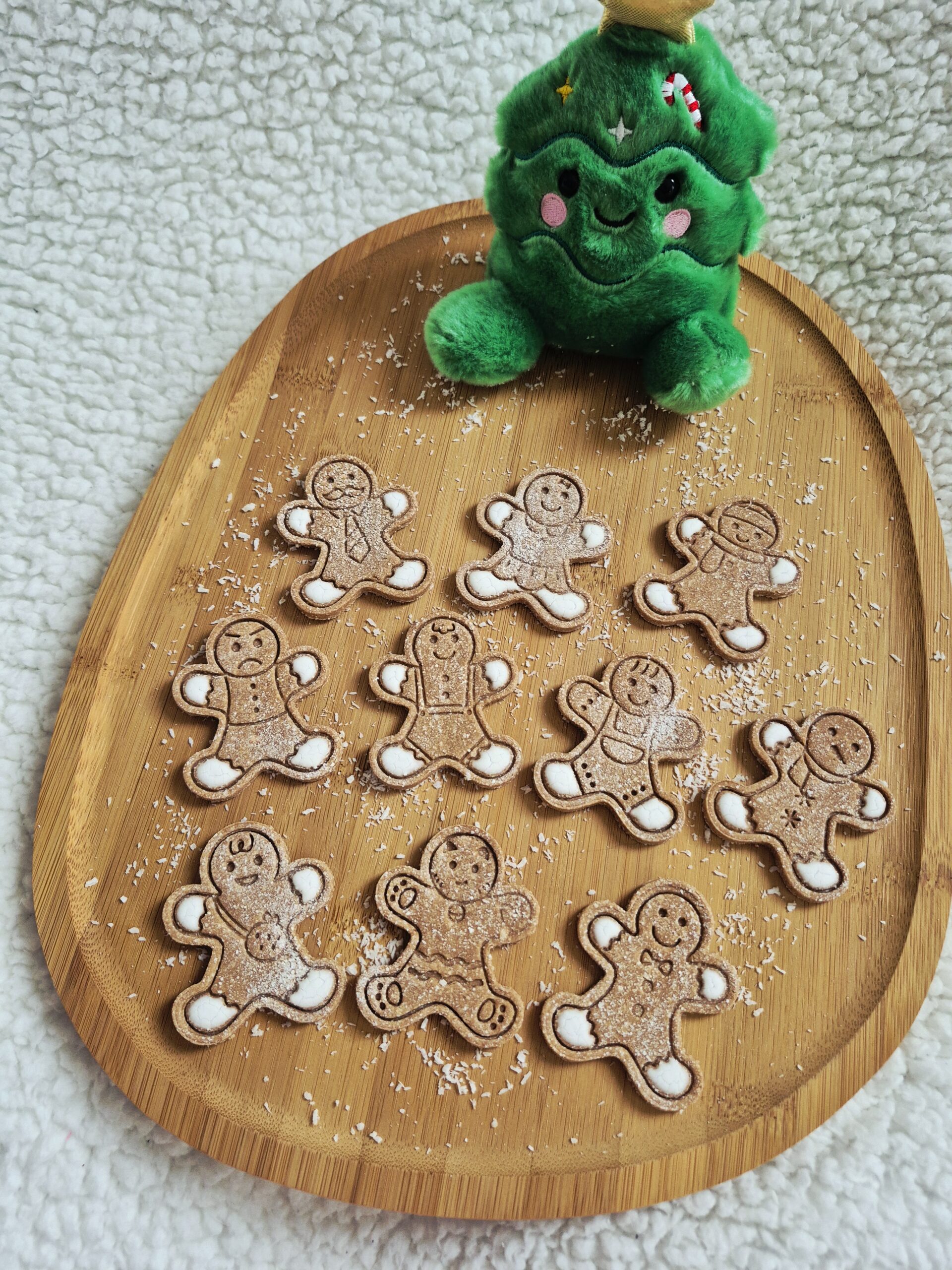 Ginger Buddies gingerbread hondenkoekjes met verschillende vrolijke gezichtjes